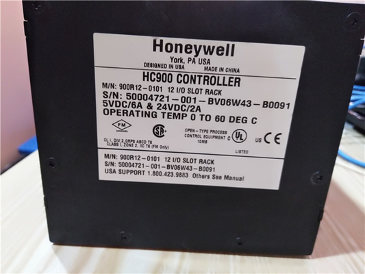 modulo dello SpA del regolatore dello scaffale HC900 dell'ingresso/uscita della scanalatura di 900R12-0101 Honeywell 12