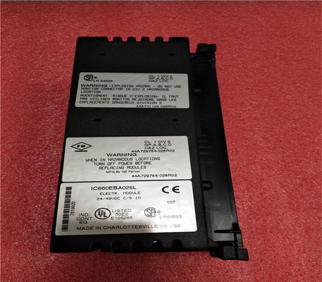La fonte corrente del genio di IC660BBA026 GE Fanuc GE entrata analogico il blocco 24 48VDC General Electric