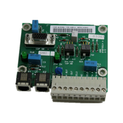 Pezzi di ricambio raffreddati ad aria dello SpA dell'unità di termine di Modbus degli azionamenti di MultiDrive di serie dell'invertitore ACS600 di NMBC-01 ABB