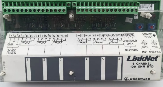 Woodward 9905-970 Modulo di ingresso a 6 canali 24 Vdc da -40°C a +85°C In stock