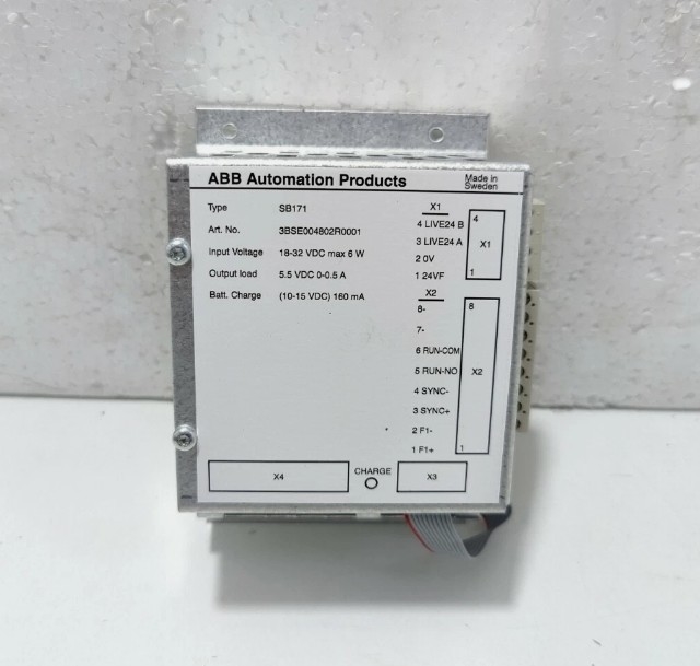 SB171 3BSE004802R1 ABB alimentazione di riserva 12V 4 Ah per sistemi di controllo industriali