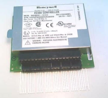 Honeywell 900B08-0101 Modulo di uscita analogica PLC a 8 canali con isolamento a 24 VDC e 500 VDC per controller HC900