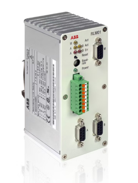ABB RLM01 PROFIBUS Redundancy Link Module con ripetitore di segnale DP PROFIBUS ridondante e commutazione automatica delle linee