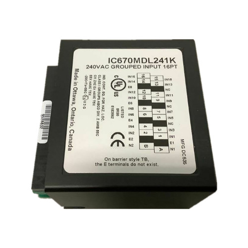 Posizione dell'ingresso/uscita 24VDC del campo di IC670MDL640 GE Fanuc GE/modulo introdotto discreto negativo General Electric